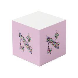 Hebrew Letter ALEF Würfel