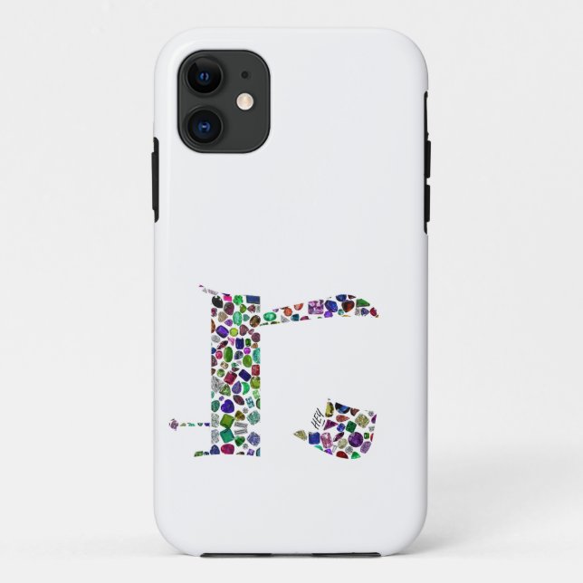 Hebrew Letter HEY Case-Mate iPhone Hülle (Rückseite)