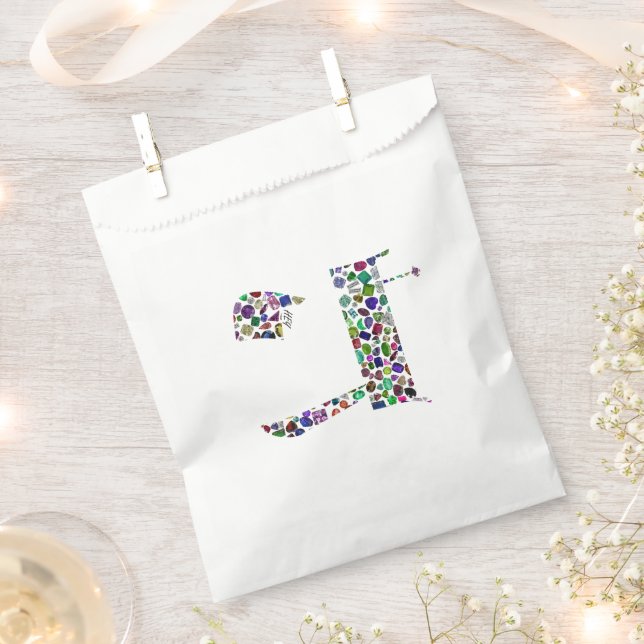 Hebrew Letter HEY Geschenktütchen (Ausgeschnitten)