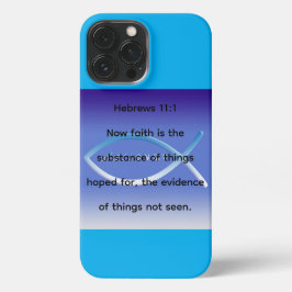 Hebrews 11:1 iPhone 13 pro max hülle