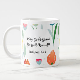 Hebrews 13:25 Coffee Mug Jumbo-Tasse