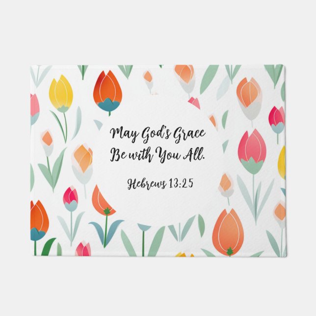 Hebrews 13:25 Doormat Fußmatte (Vorderseite)