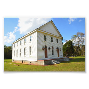 Hebron Church, Johns Island, South Carolina Fotodruck