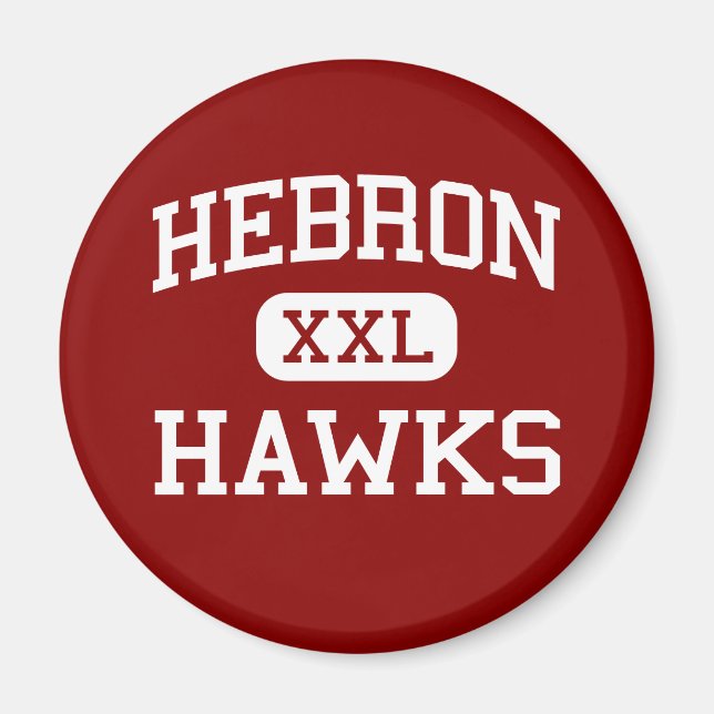 Hebron - Hawks - High School - Hebron Indiana Magnet (Vorne)