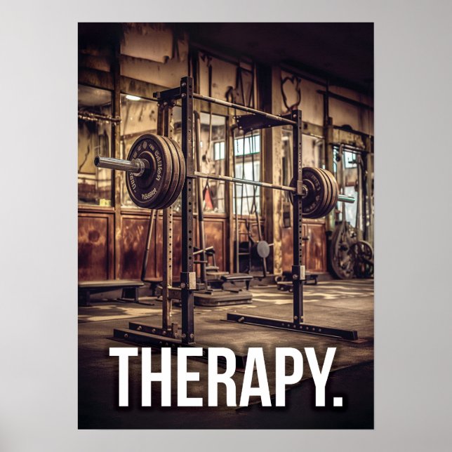 Hebungstherapie - Trainingsym Poster (Vorne)