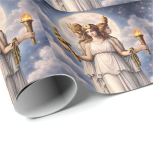 Hecate Dreifache Göttin Himmlische Mondkunst – Myt Geschenkpapier