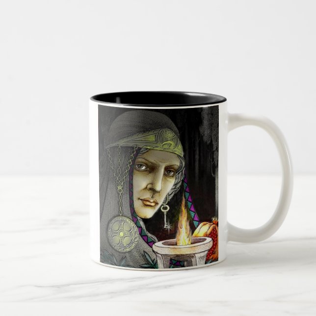 Hecate, Frau-Regel Zweifarbige Tasse (Rechts)
