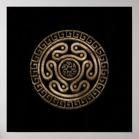 Hecate Wheel Black and Gold
