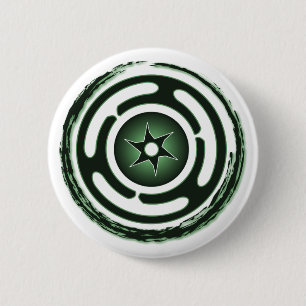 Hecate-Wheel-Schaltflächen (grün) Button