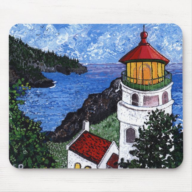 Heceta Hauptleuchtturm Mousepad (Vorne)