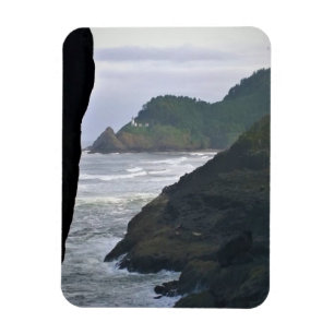 Heceta Head Leuchtturm & Seelöwen, OR Magnet