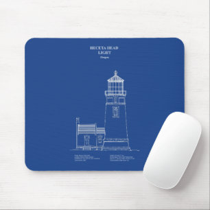 Heceta Head Lighthouse - Oregon - AD Mousepad
