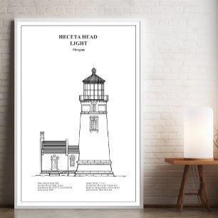 Heceta Head Lighthouse - Oregon - BD Fotodruck