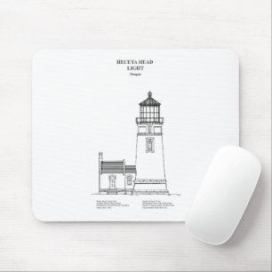 Heceta Head Lighthouse - Oregon - BD Mousepad