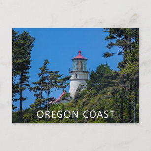 Heceta Head Lighthouse   Oregon Coast   Postkarte