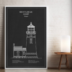 Heceta Head Lighthouse - Oregon - PD Fotodruck