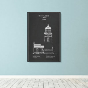 Heceta Head Lighthouse - Oregon - PD Leinwanddruck