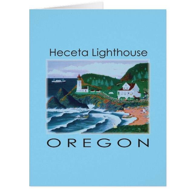 Heceta-Leuchtturm (Vorderseite)