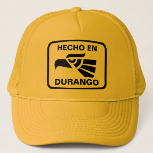 Hecho en Durango personalizado Gewohnheit Truckerkappe