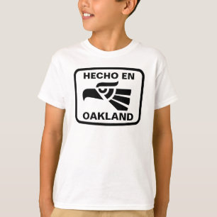 Hecho en Oakland personalizado Gewohnheit T-Shirt