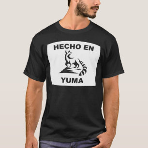Hecho en Yuma Arizona Ringtail Staat Tier T-Shirt