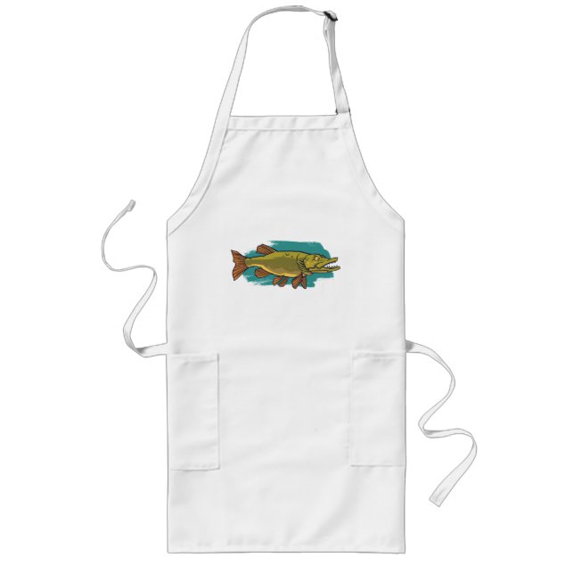 Hecht Fisch Lange Schürze (Vorne)