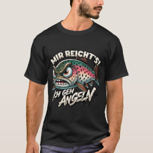 Hecht wartet auf einen Wurf, Angeln, Geschenk für T-Shirt