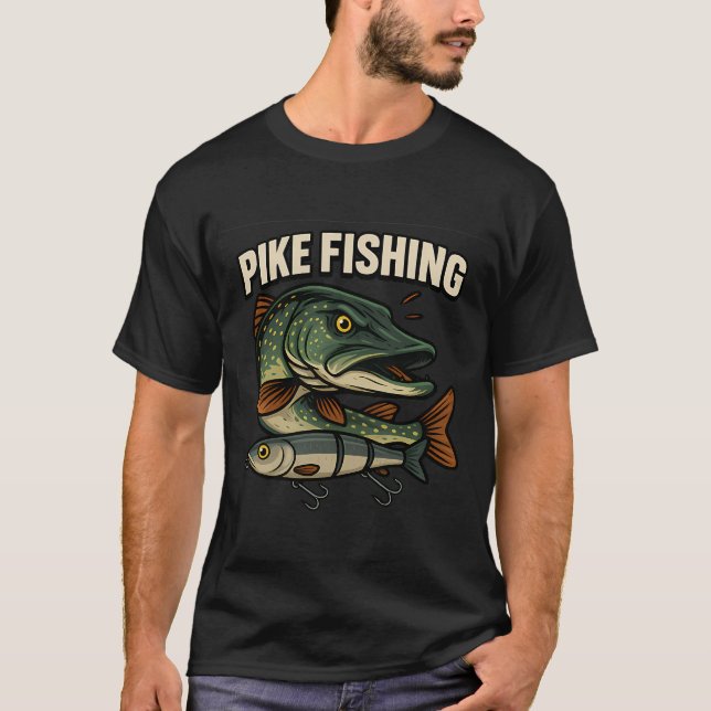 Hechtangeln Swimbait T-Shirt (Vorderseite)