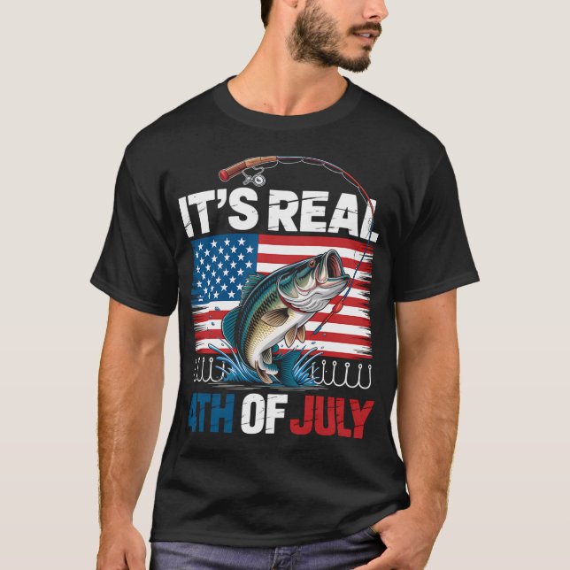 Hechtangeln T-Shirt (Vorderseite)
