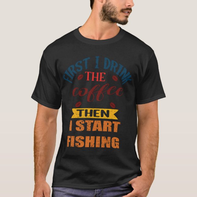 Hechtangeln T-Shirt (Vorderseite)