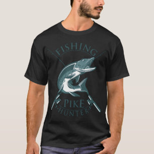 HECHTFISCHER JAGD FISCHER HECHT FISCHEN T-Shirt