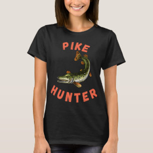 Hechtjäger, Großer Hecht, Angeln T-Shirt