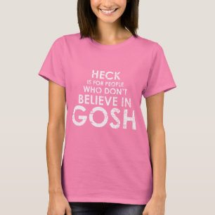 HECK IST FÜR MENSCHEN, DIE AN GOSH T-shi NICHT GLA T-Shirt