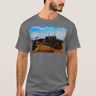 Heckauslegung des Tankwagenfahrers T-Shirt
