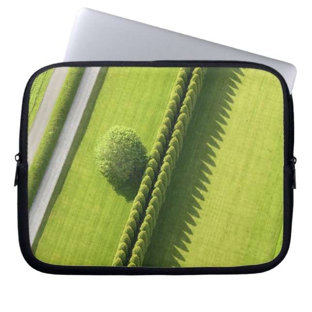 Hecke im Hamptons Laptopschutzhülle (Vorderseite)