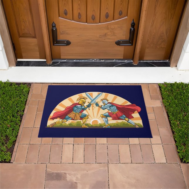 Hector and Achilles Fußmatte (Außenbereich)