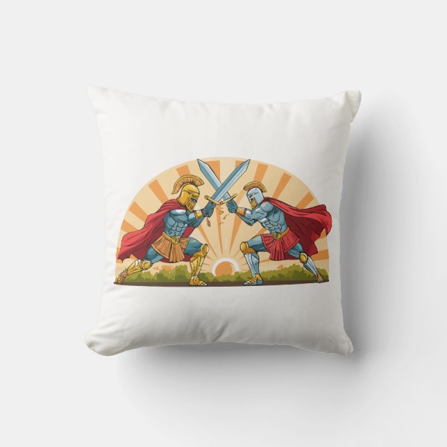 Hector and Achilles Kissen (Vorderseite)