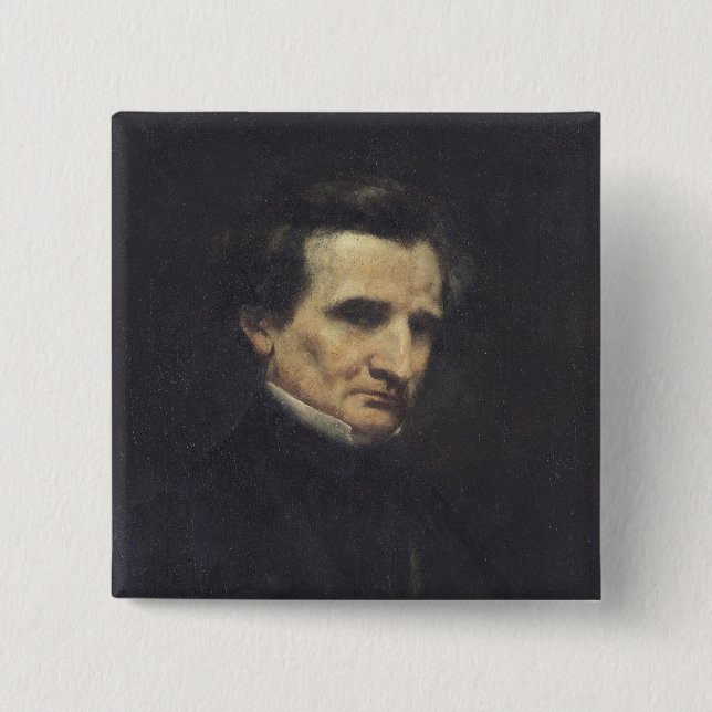 Hector Berlioz 1850 Button (Vorderseite)