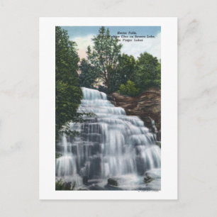 Hector Falls near Seneca Lake View Postkarte