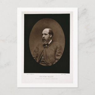 Hector Malot (1830-1907), von "Galerie Contempora" Postkarte