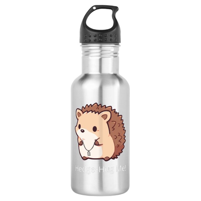 Hedge-Hug Edelstahlflasche (Vorderseite)