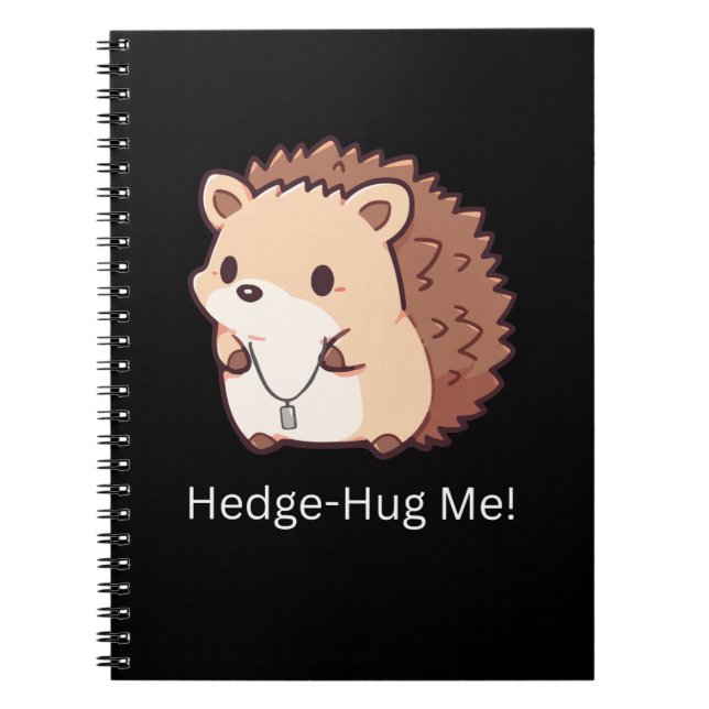 Hedge-Hug Notizblock (Vorderseite)
