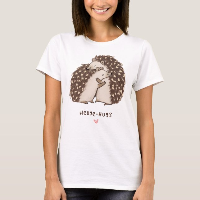 Hedge-Hugs Angepasster Scoop-T - Shirt (Vorderseite)