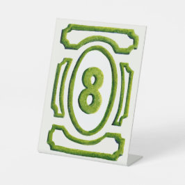 Hedge-Tabelle 8 Sockelschild