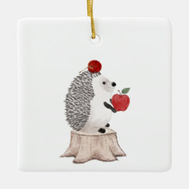 Hedgehog Keramikornament