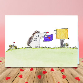 HEDGEHOG POST par Nicole Janes