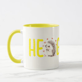 Hedgehugs ! Cute Hérisson Café Mug, Thé Mug