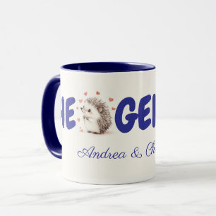 Hedgehugs! Igel Kaffee-Tasse, Tee-Tasse Tasse