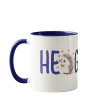 Hedgehugs! Niedlicher Igel Kaffee Tasse, Tee