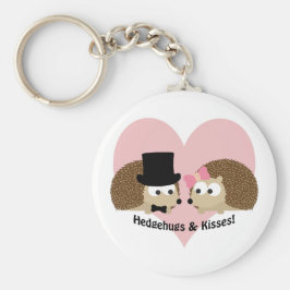 Hedgehugs und Kisses Igel Couple Schlüsselanhänger